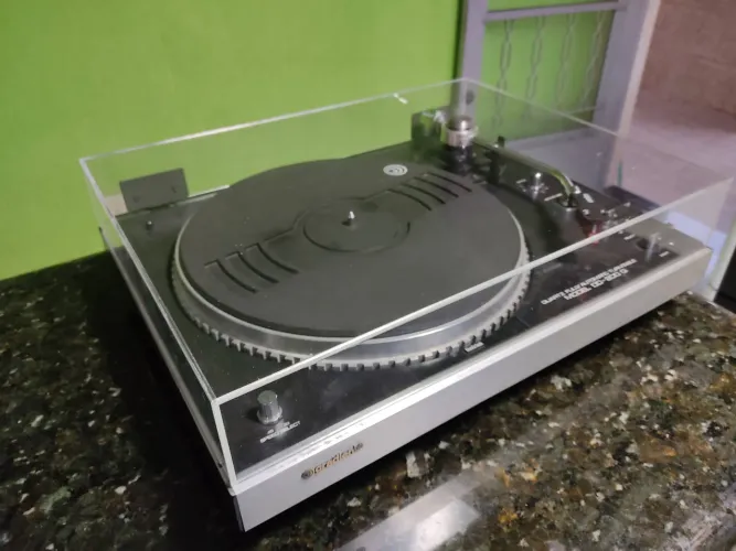 Tampa acrilica pra toca disco gradiente dd100 x dd200q