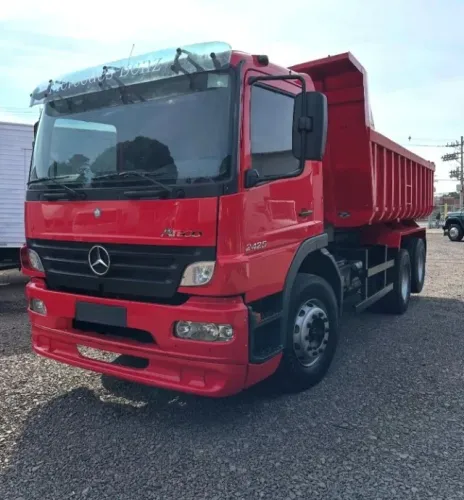 Mb Atego 2425 2012 6x2 caçamba basculante