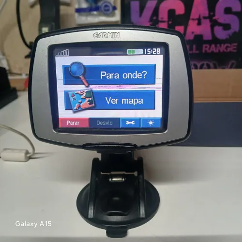 Vendo esse GPS da marca GARMIN modelo c330 ta funcionando só tem que atualizar 