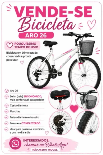 Bicicleta ARO 26
