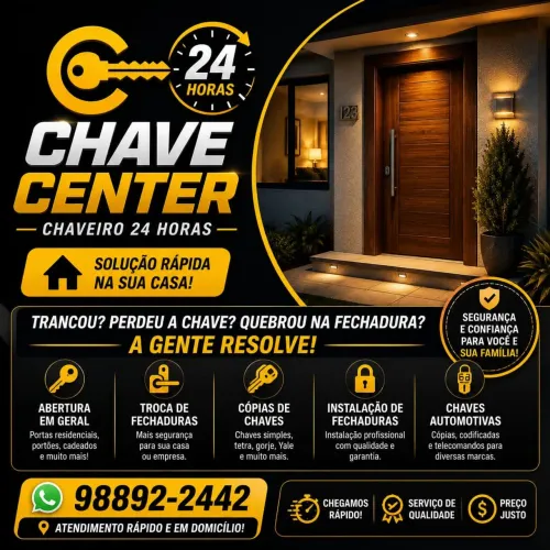 Chaveiro 24hrs *42