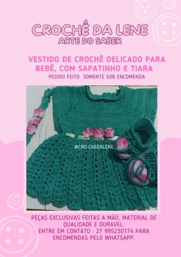 Conjunto infantil crochê