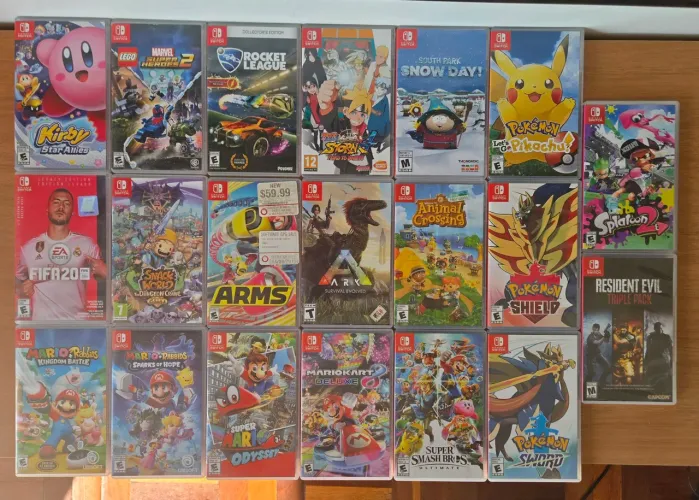 Jogos Nintendo Switch - Conferir Descrição