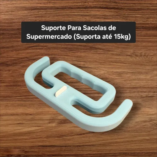 Suporte Para Sacolas de Supermercado
