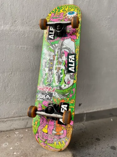 SKATE STREET COMPLETO (PREÇO PRA SAIR LOGO!!)