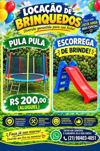 Aluguel de Pula pula Niterói