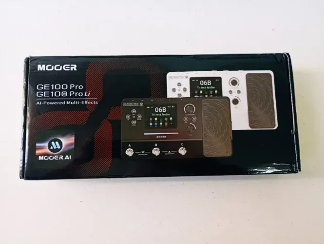 Pedaleira Mooer Ge-100 Pro Li Nova! Oportunidade!