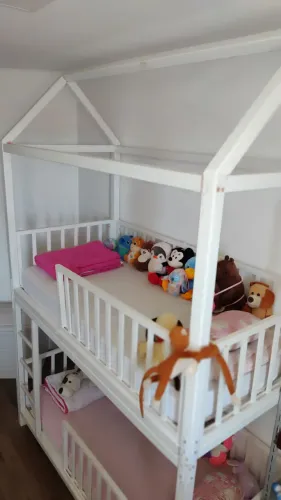 Cama Montessoriana + colchões (dupla)