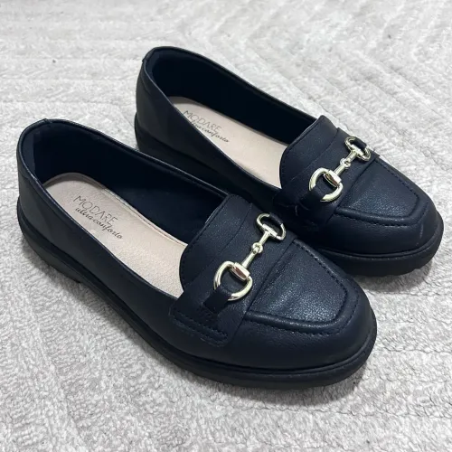 Mocassim feminino Modare n37 preto