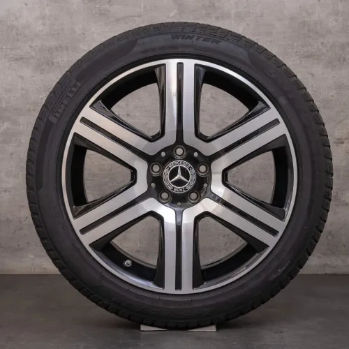 Jogo De Aros Originais Mercedes-benz 19x8 A2534011600 (oem)