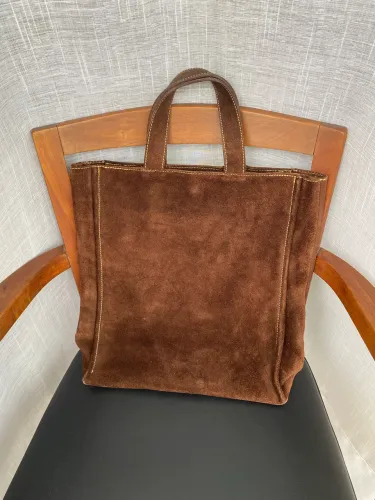 Bolsa de camurça Andrea Saletto