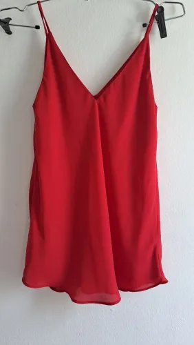Blusa alça - crepe de seda - P