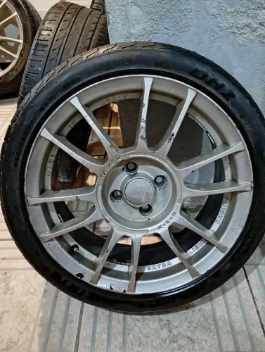 roda aro 17, TSW Mak modelo XLR prata.