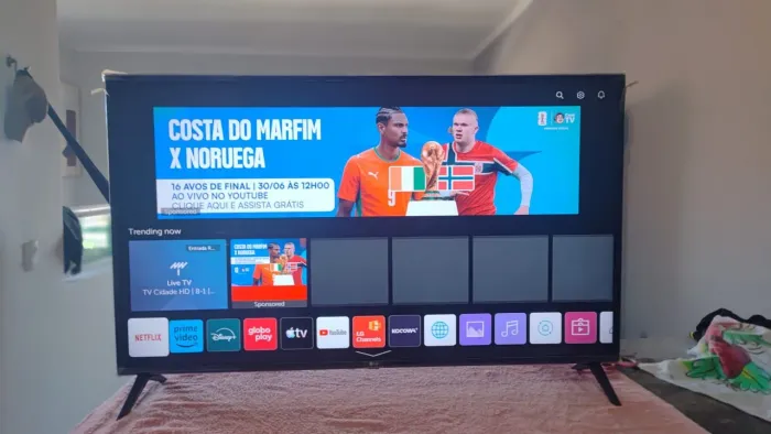 Tv lg smart 4k 50 polegadas completa 