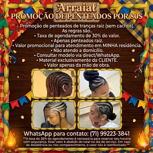 Realizo penteados