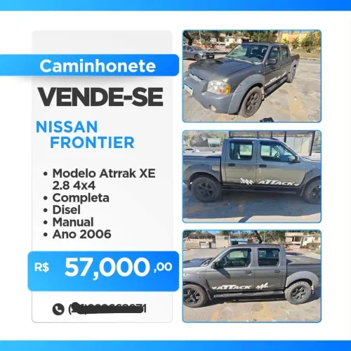 Nissan Frontier XE/ XE Tit. CD 4X4 2.8 TDI Dies 2006