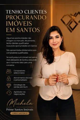 Procuro você que quer vender seu imóvel em Santos