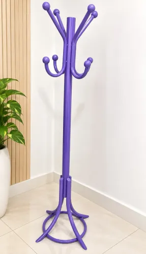 Cabideiro de chão da Tok Stok cor Lilás 1.26