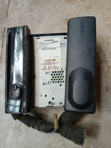 Rádio CD Player Alpine 7856T Original Toyota RAV4 2004/2005
