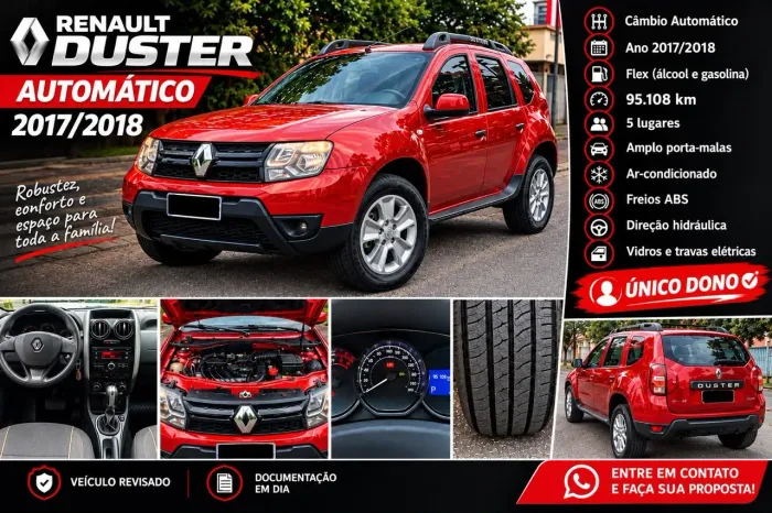 Renault Duster Expression1.6 Flex 16V Aut. 2018