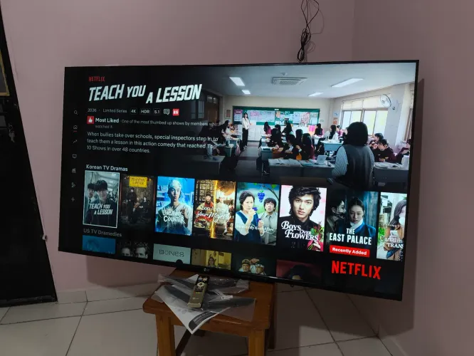 Tv Smart 65 Polegadas 4k completa