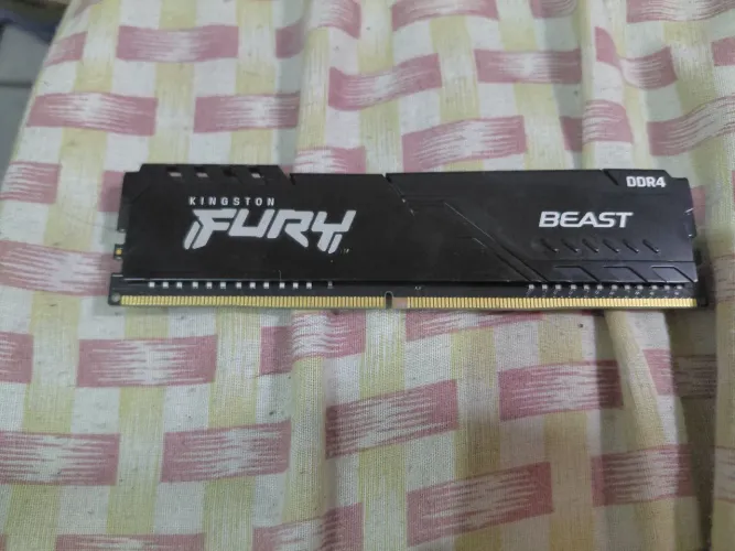 Memória ram ddr4 8gb Kingston fury beast