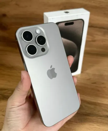 IPHONE 15 PRO MAX 256GB NA COR NATURAL, SUPER PROMOÇÃO, LOJA NO RIOMAR