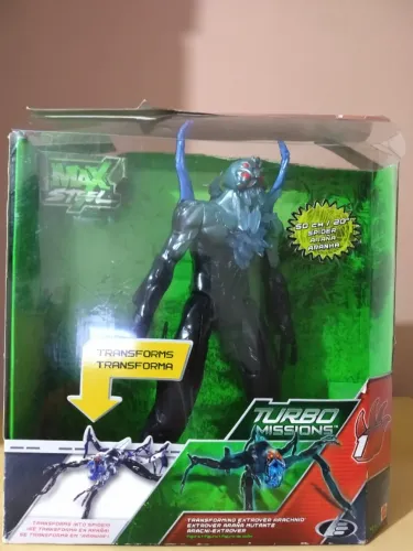 Max Steel Extroyer Aranha Mutante (desapego)