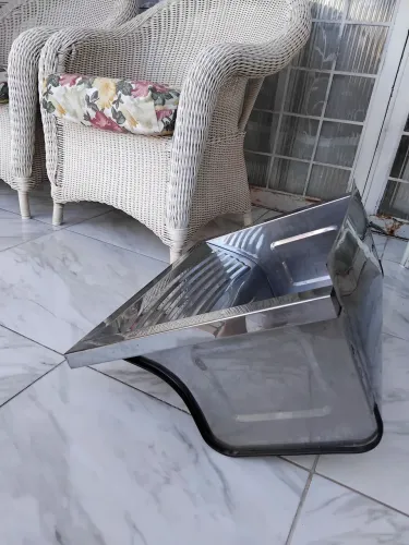 Tanque de inox semi novo.