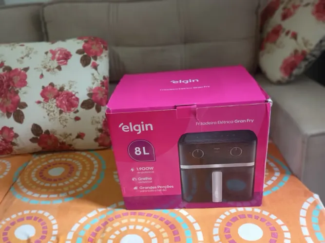 Fritadeira algin 8 litros 