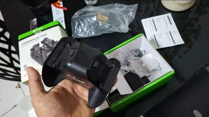 Carregador de bateria de xbox
