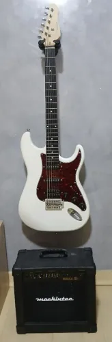 Kit Guitarra + Amplificador + Pedaleira