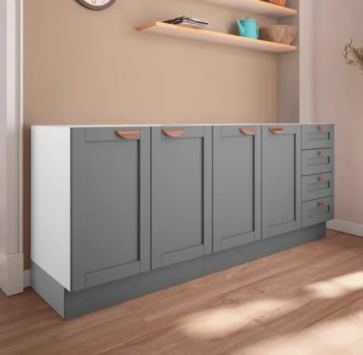 Cozinha modulada c/provençal 2 peças s/tampo 