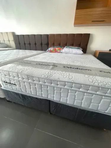 Cama Queen FREEDOM Ortobom 5 anos de garantia