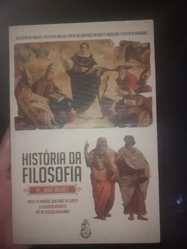 Livro - História da filosofia Jaime Balmes