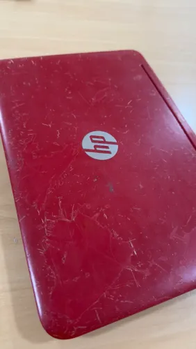 NOTEBOOK HP TOUCHSCREEN - VERMELHO