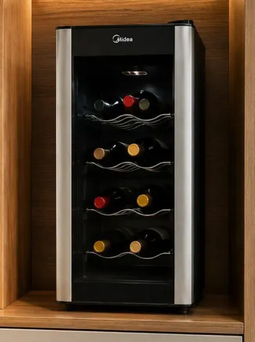 Adega climatizada para 12 garrafas Midea liva