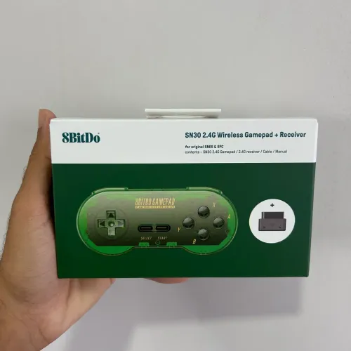 Controle 8bitdo para super Nintendo 