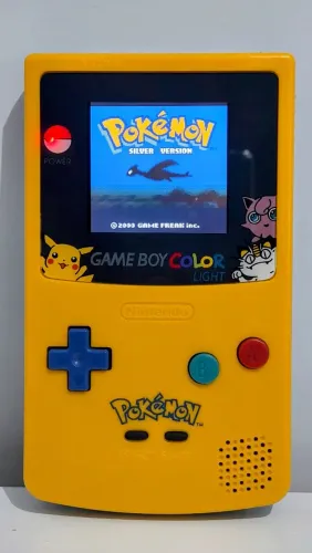 Game Boy Color com Tela Iluminada