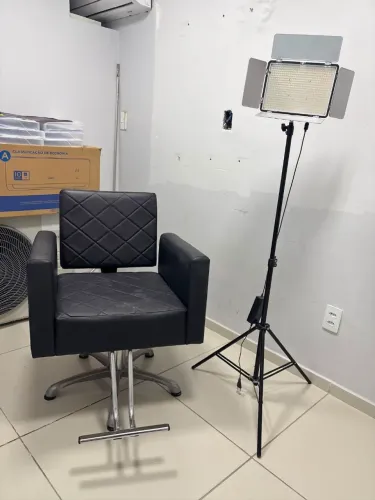 Cadeira para salão de beleza, maquiagem, cabeleireiro