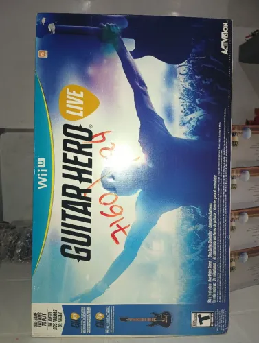 Guitar hero live wiiu,novo lacrado 