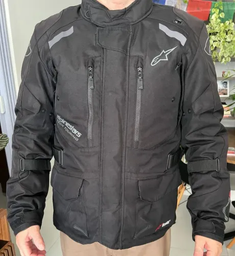 Jaqueta de Moto Alpinestars Impermeável Andes V3 Drystar