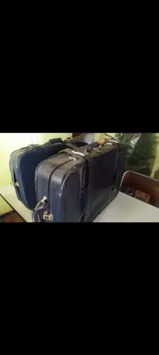 Vendo 2 Mala Vintage Retrô Clássica - Estilo e Charme