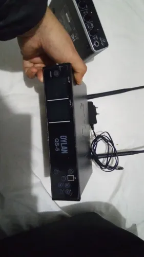 Microfone Dylan Qs5 duplo bastão 