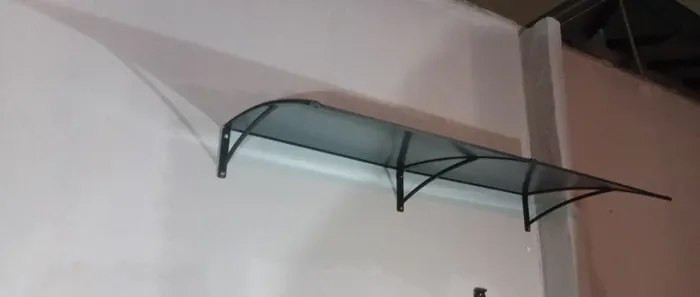 Toldo Policarbonato 1,60 x 70 cm.