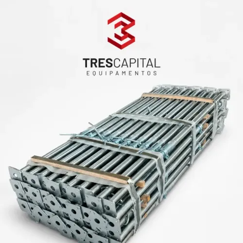 Escora Metálica Galvanizada 2,00m - 4,00m - Três Capital