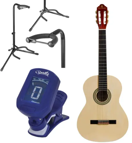 Violão Harmonics nylon GNA-111 + Afinador + Suporte/ Cavalete