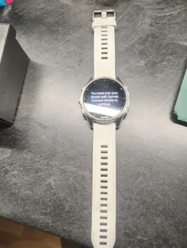 Garmin Fenix 8 43MM AMOLED Sapphire GPS Smartwatch prata