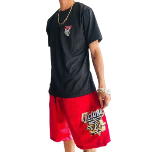 Bermuda Cyclone Veludo+ Camiseta algodão