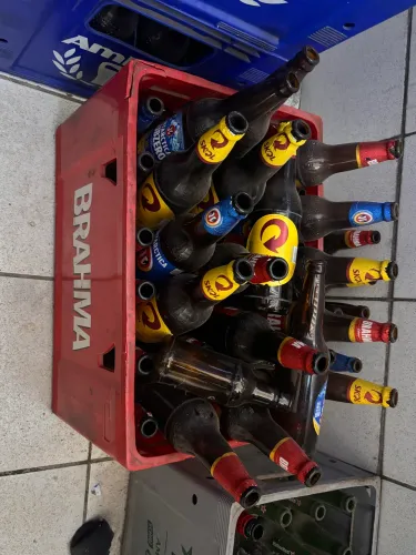 Engradado de cervejas
